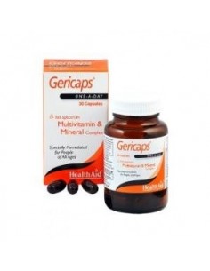 Gericaps Multinutriente 30Cap. Health Aid de Health Aid