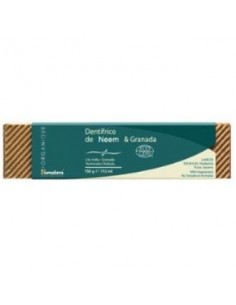 Dentifrico Organique Neem Y Granada 150 Gramos Himalaya