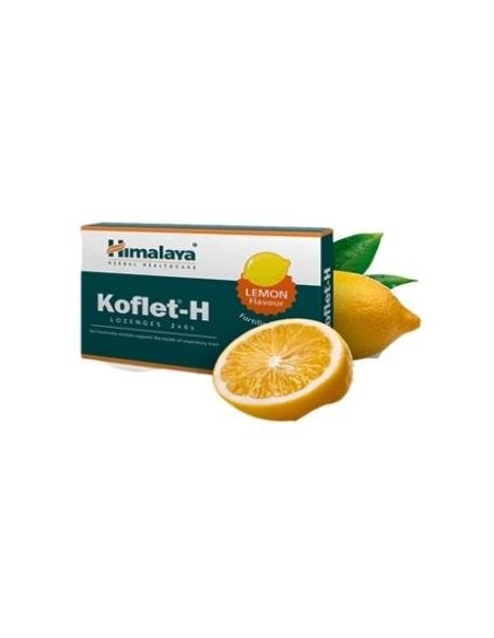 Pastillas Koflet Garganta Limon 12 Comprimidos Himalaya