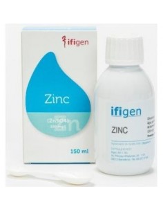 Zinc (Zn) Oligoelementos 150 Mililitros Ifigen
