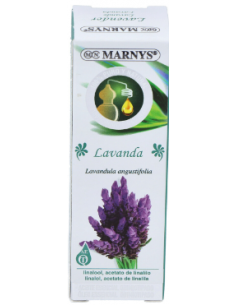 Aceite Esencial Alimentario De Lavanda     Estuche Con Botella - 15 Ml Marnys