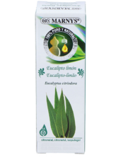 Aceite Esencial Alimentario De Eucalipto Limón  Estuche Con Botella - 15 Ml Marnys