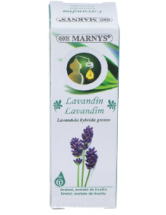 Aceite Esencial Alimentario De Lavandin    Estuche Con Botella - 15 Ml Marnys