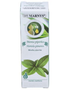 Aceite Esencial Alimentario De Menta Piperita      Estuche Con Botella - 15 Ml Marnys