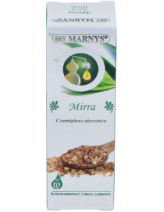 Aceite Esencial Alimentario De Mirra    Estuche Con Botella - 15 Ml Marnys