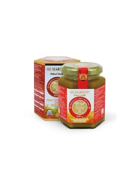 Miel cremosa con polen 200gr. de marnys