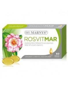 Rosvitmar- Aceite De Rosa Mosqueta    60 Cápsulas  X 510 Mg Marnys