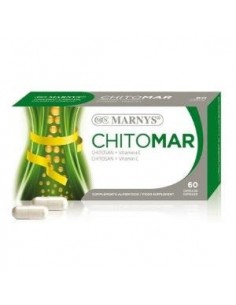 Chitomar -Chitosán+Vitamina C  60 Cápsulas  X 280 Mg Marnys