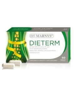 Dieterm     Vinagre Manzana+Té Rojo+Citrus Aurantium+Cromo   60 Cápsulas X 400 Mg Marnys