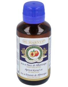 Aceite De Hueso De Albaricoque  Botella - 125 Ml Con Tapón Gotero Marnys