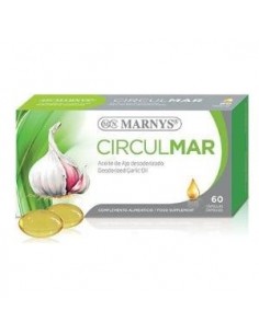 Circulmar     Aceite De Ajo Desodorizado      60 Cápsulas X 500 Mg Marnys