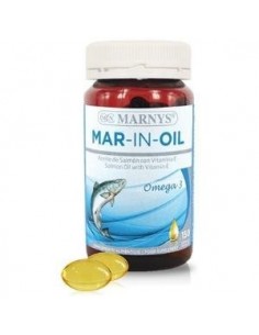 Mar-In-Oil Aceite De Salmon    150 Cápsulas  X 500 Mg Marnys