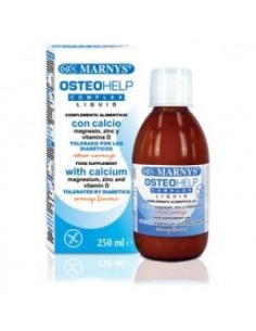 Osteohelp Complex      Calcio+Mg+ Zinc+Vit D     Botella - 250 Ml Marnys