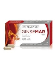 Ginsemar - Ginseng   30 Cápsulas X 500 Mg Marnys