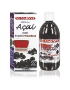 Jugo  De Açai - Açai + Fructosa + Piña + Limon   Botella - 500 Ml Marnys