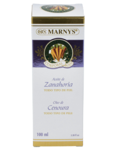 Aceite Corporal De Zanahoria   Botella Con Spray - 100 Ml Marnys