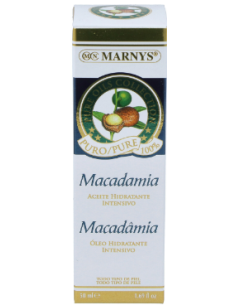 Aceite De Macadamia   Botella Sin Spray - 50 Ml Marnys