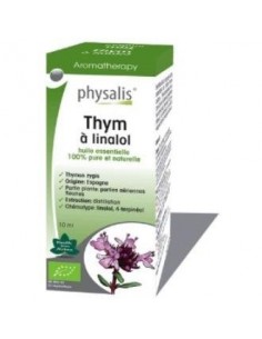 Aceite esencial de tomillo linalol bio 10ml Physalis
