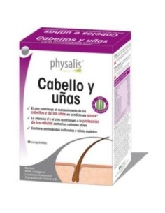 Cabello y uñas 45 comprimidos Physalis