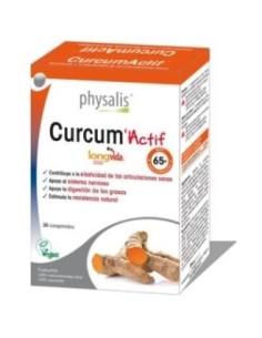 Curcum actif 30 comprimidos Physalis