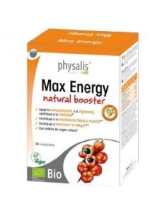 Max energy bio 30 comprimidos Physalis