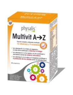 Multivit A-Z 45 comprimidos Physalis