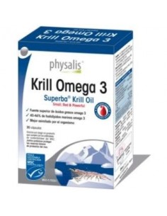 Krill omega 3 60 perlas Physalis