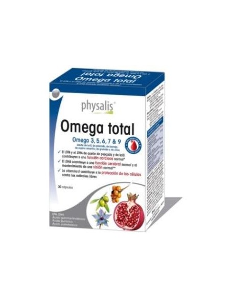 Omega Total 30 perlas Physalis