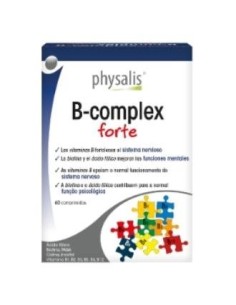 Vitamina B complex forte 30 comprimidos Physalis