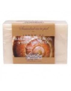 Jabon Natural  Baba De Caracol Y Rosa Mosq. 100Gr. Plantapol