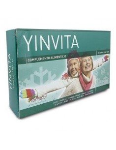 yinvita (Sauco, Propóleo, Té Verde, Shiitake, Tomillo, Calostros, Eucalipto, Reishi, Acerola, Ácido Fólico,..) 20 amp. Plantapo
