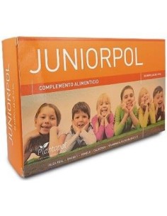 Juniorpol New (Jalea Real, Omega 3, Pomelo, Calostros, Vits A, B1, B2, B6, B12, C, D)  20 amp. Plantapol