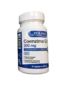 Coenzima Q10 200Miligramos 30 Cápsulas  Polaris