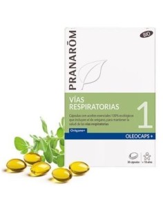 Oleocaps+ Plus 1 Vias Respiratorias 30Cap. Bio de Pranarom
