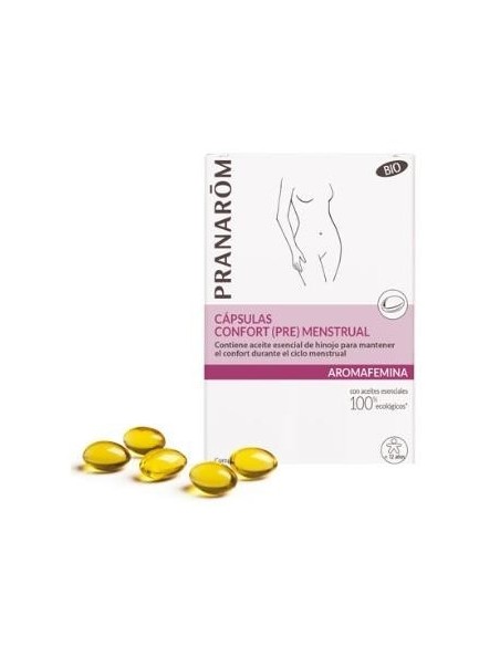 Aromafemina Confort Pre Menstrual 30Cap. de Pranarom