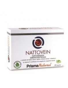 Nattovein 20 Cápsulas  Prisma Natural