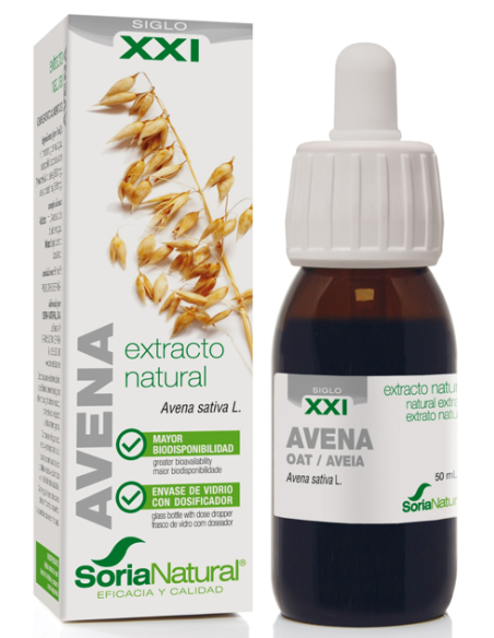 Ext. Avena Xxi 50Ml. S/Al de Soria Natural