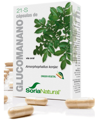 Glucomanano 60 capsulas de Soria Natural