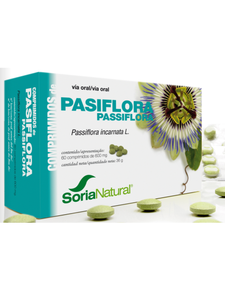 Pasiflora 60 Comprimidos de Soria Natural