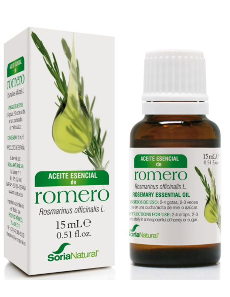 Aceite Esencial de Romero 15 ml de Soria Natural