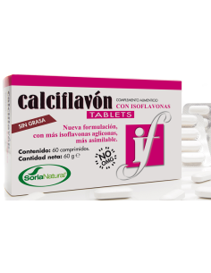 Calciflavon Tablets 60 Comprimidos de Soria Natural