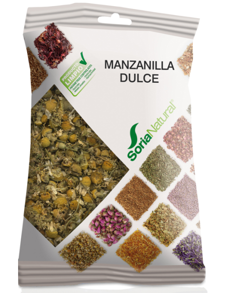 Manzanilla Dulce Bolsa 50Gr. de Soria Natural