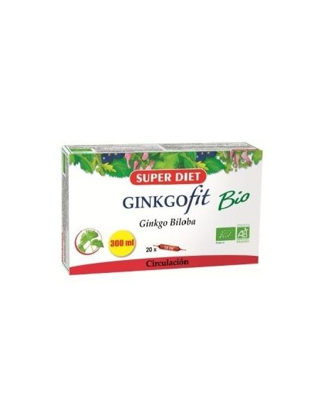 Ginkgofit Bio  - 20 Amp (Ginkgo Biloba) de Superdiet