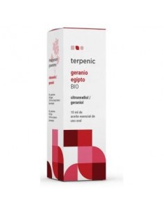 Geranio Aceite Esencial Alimentario Bio 10 Mililitros Terpenic