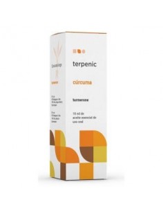 Curcuma Aceite Esencial Alimentario 10 Mililitros Terpenic