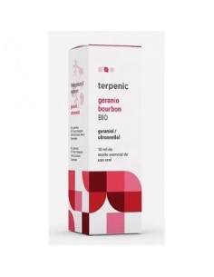 Geranio Bourbon Aceite Esencial Bio 10 Mililitros Terpenic