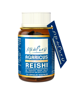 Agaricus Con Reishi 40Cap. Estado Puro de Tongil