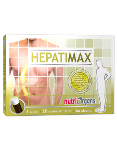 Nutriorgans Hepatimax 20Viales de Tongil