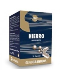 Hierro Oligogranulos 50Caps. de Waydiet Natural Products