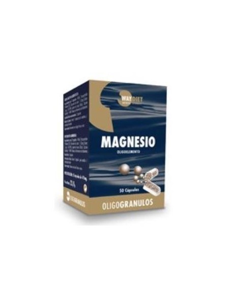 Magnesio Oligogranulos 50Caps. de Waydiet Natural Products